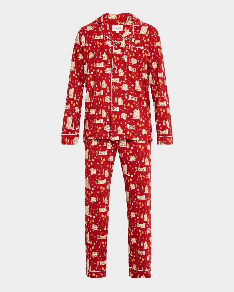 BedHead Pajamas Men's Gingerbread Long-Sleeve Pajama Set 1