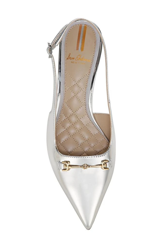 Sam Edelman Farrah Kitten Heel Pointed Toe Slingback Pump 6