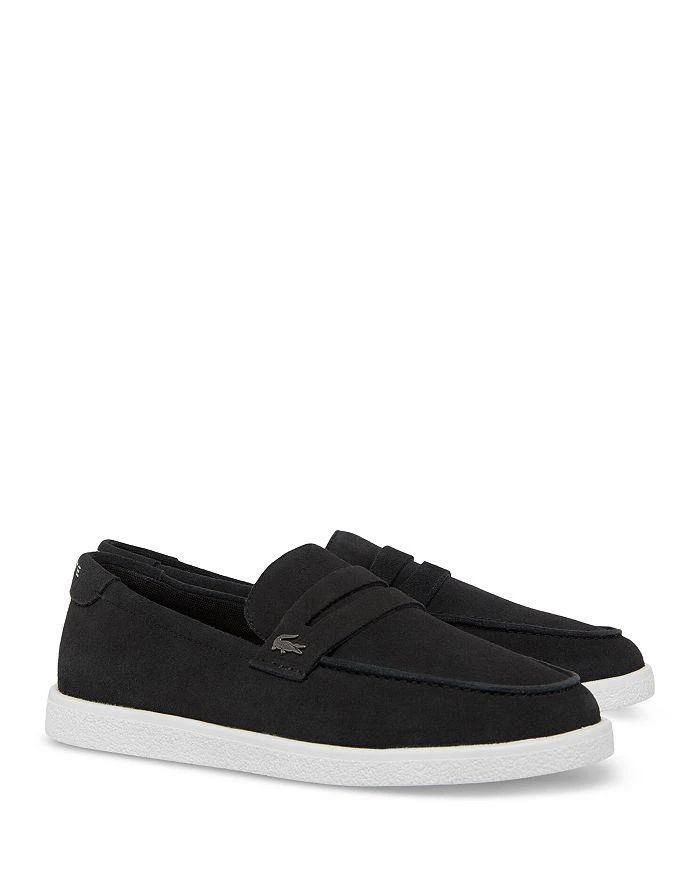 Lacoste Men's Cochet Slip On Suede Loafers 5