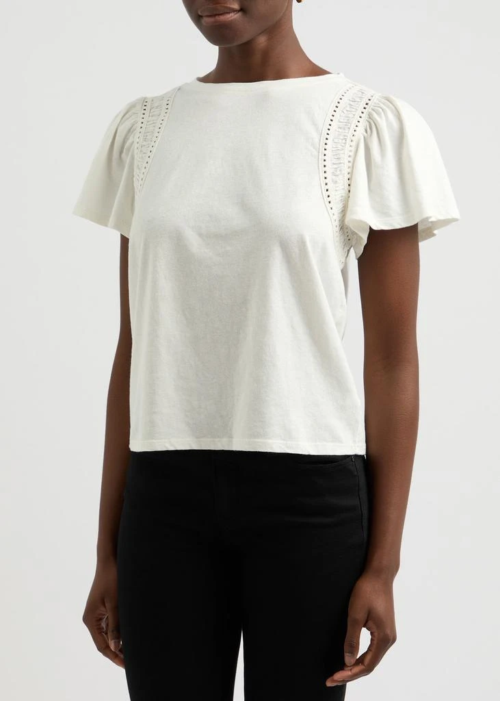 Paige Paisley cotton-blend T-shirt 2