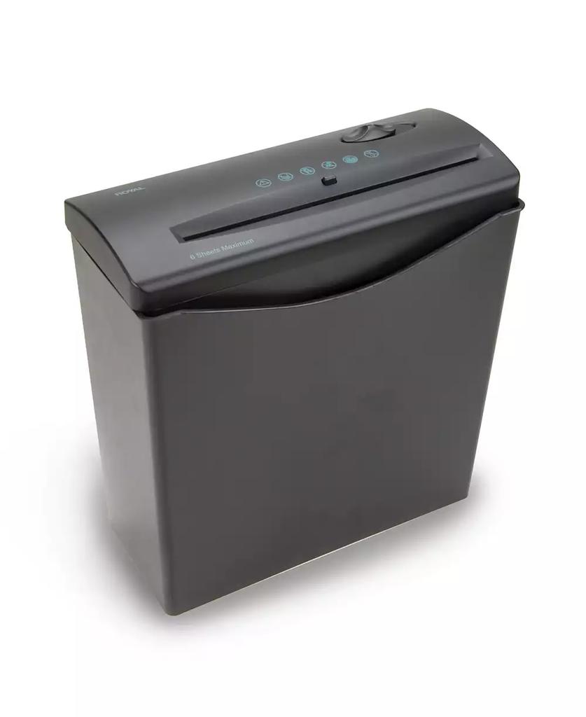 royal 6 Sheet Strip Cut Plastic Basket Shredder