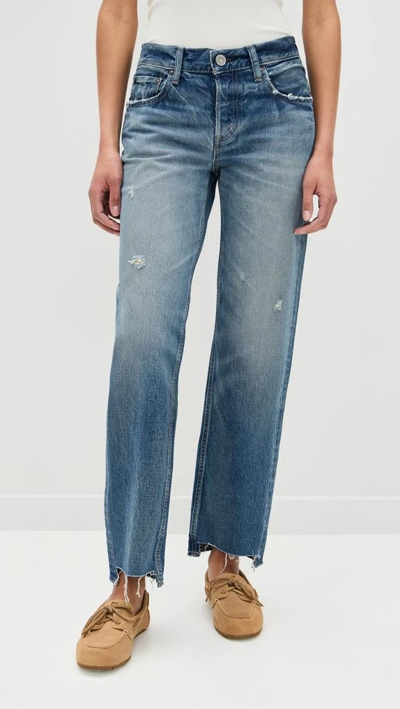 MOUSSY VINTAGE Mv Bethpage Straight-Low Jeans 6