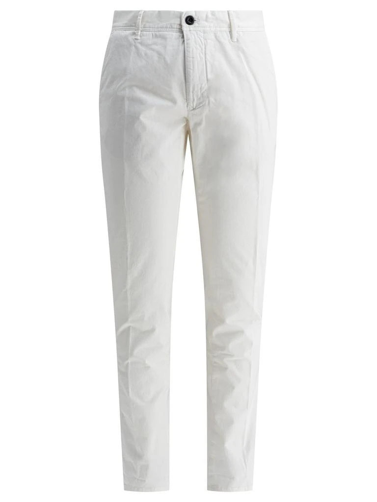 Incotex Ivory Incotex Slim Fit Pants 1