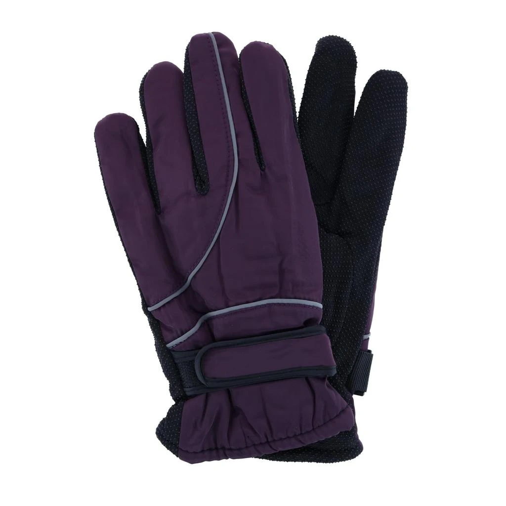 CTM Women's One Size Microfiber Winter Ski Gloves 1
