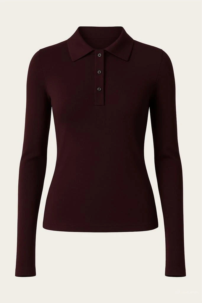 AGOLDE Agolde - Amos Long Sleeve Polo 4