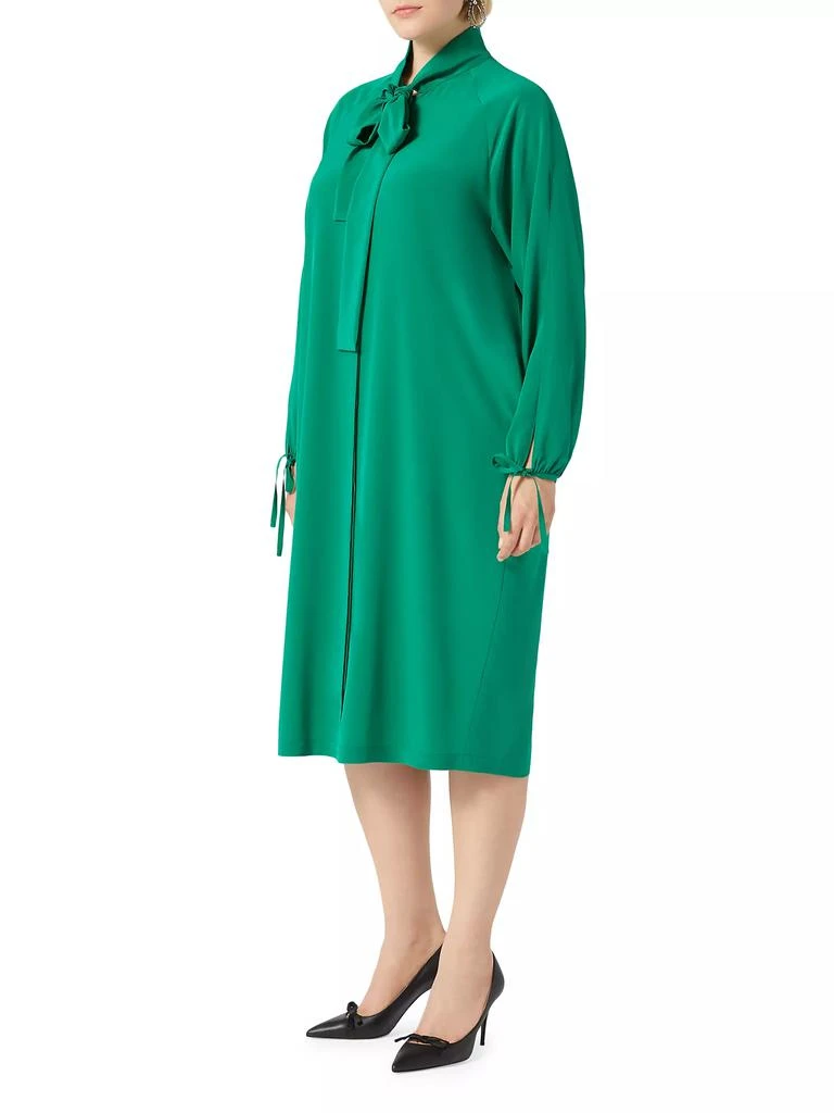 Marina Rinaldi Norel Silk Bow Dress 2