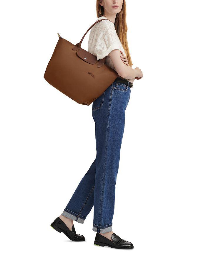 Longchamp Le Pliage Green Large Nylon Tote Bag - Tote Bags