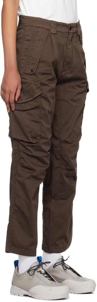 C.P. Company Brown Lens Cargo Pants