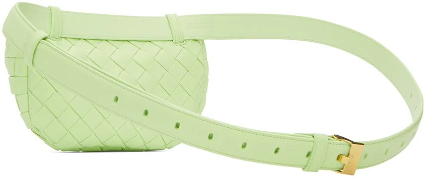 Bottega Veneta Green Intrecciato Belt Bag 3