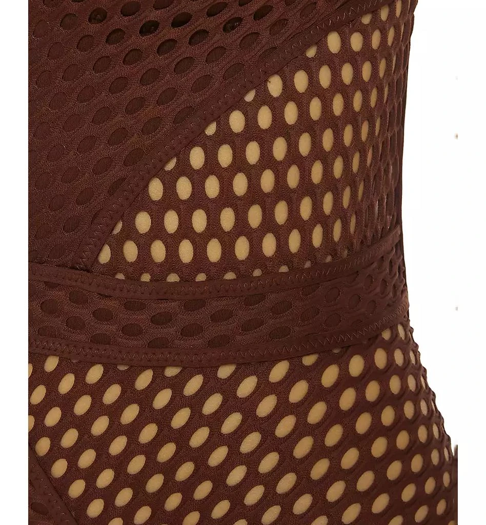 Becca Women's Castaway Fishnet One-Piece Swimsuit 4