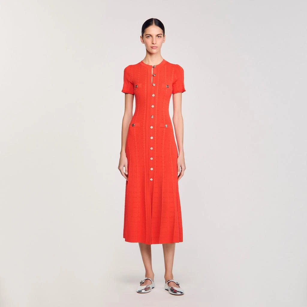 Sandro Knit maxi dress 1
