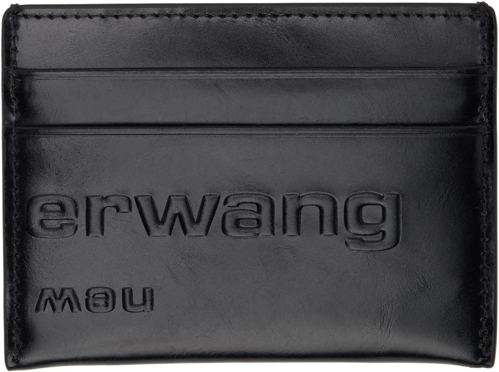 Alexander Wang Black Punch Card Holder 2