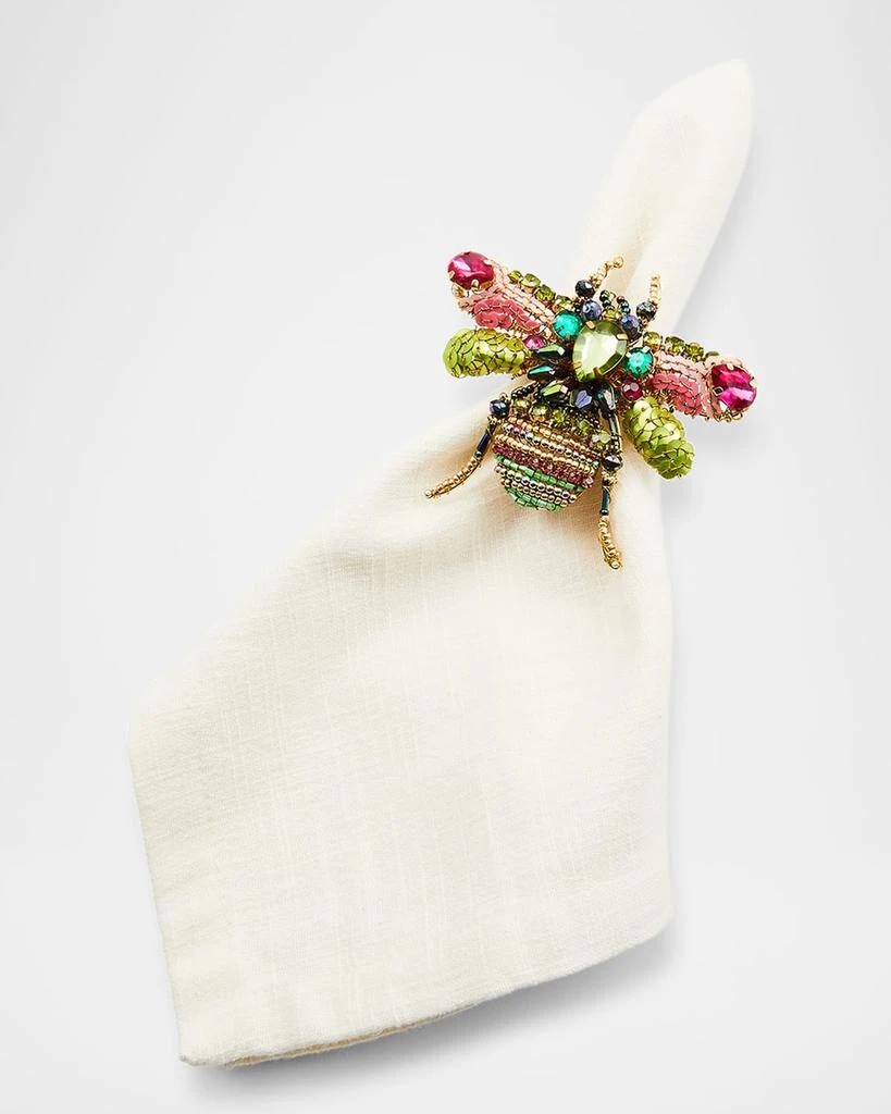 MacKenzie-Childs Beetle Napkin Rings, Set of 4 3