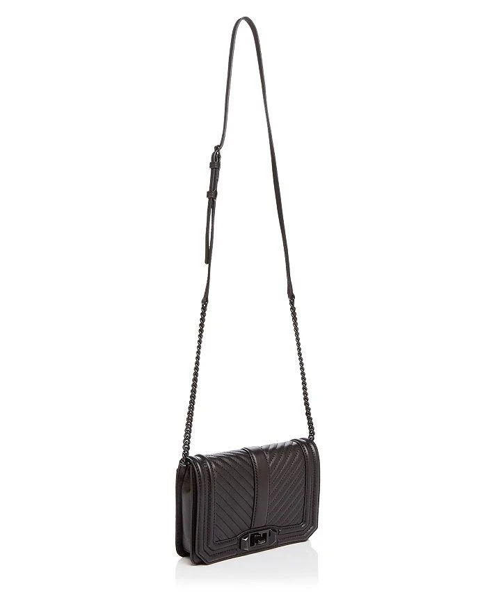 Rebecca Minkoff Love Chevron Quilt Small Leather Crossbody 4