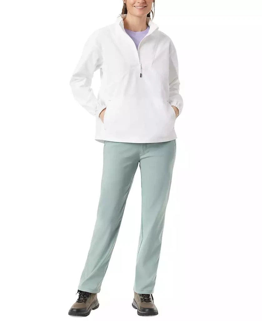 BASS OUTDOOR Women's Ripstop Stow-able Half-Zip Jacket 6