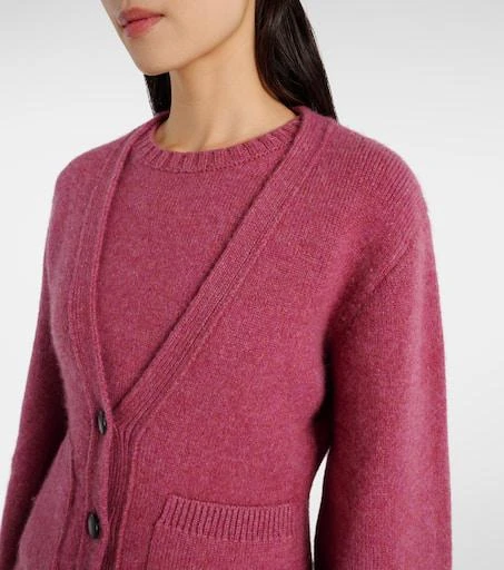 Khaite Scarlet cashmere cardigan 4
