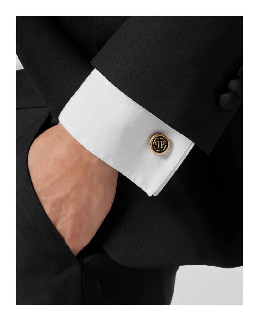 Philipp Plein Hexagon Cufflinks 4