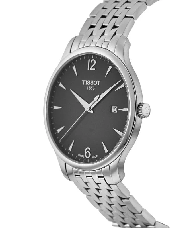 Tissot Tissot T-Classic Tradition Grey Dial Steel Men's Watch T063.610.11.067.00-SD 3