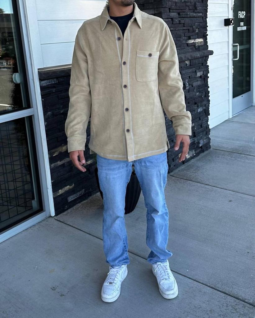True Grit True Grit - Melange Fleece Big Shirt