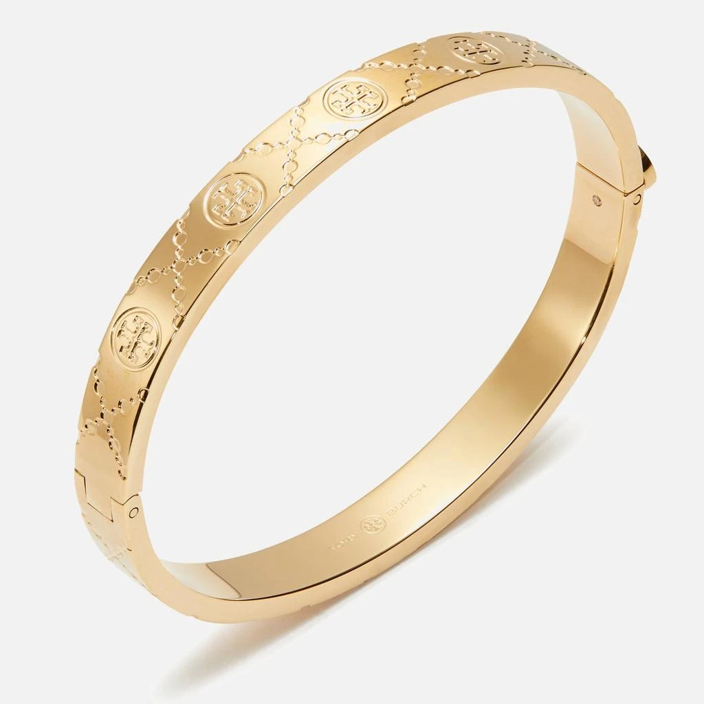 Tory Burch Tory Burch Miller Gold-Plated Hinge Bracelet 1