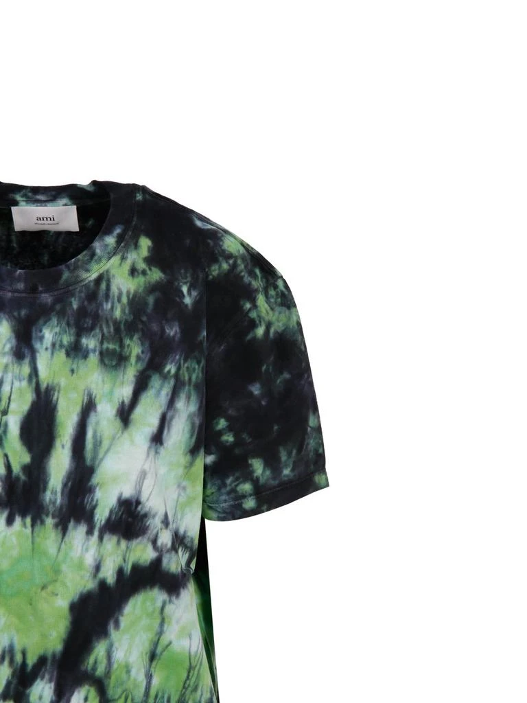 AMI AMI Tie-Dyed Crewneck T-Shirt 4