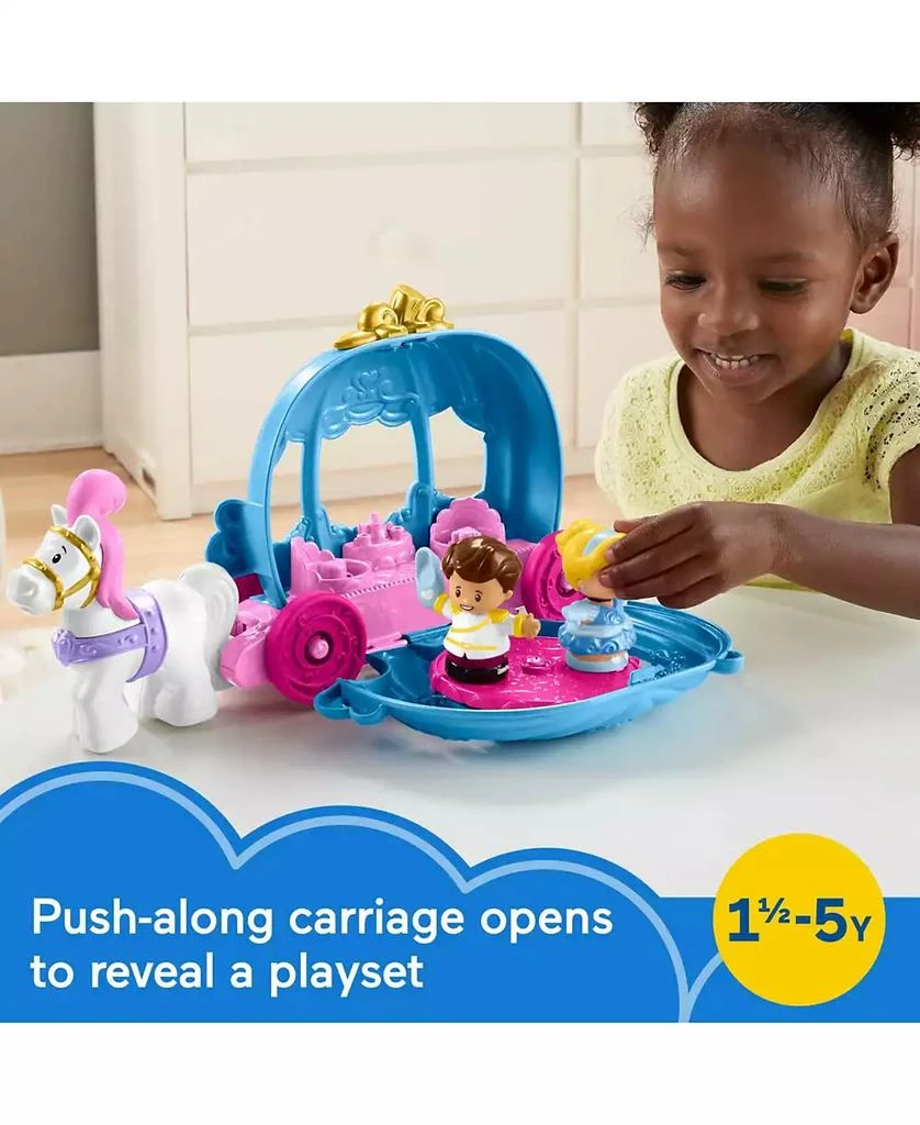 Fisher Price Disney Princess Cinderella's Dancing Carriage by Little People Set 7