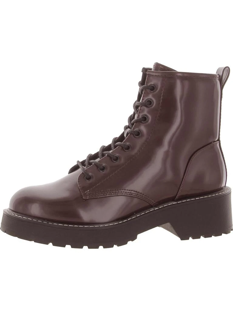 Madden Girl Carra Womens Rhinestone Lug Sole Ankle Boots 4