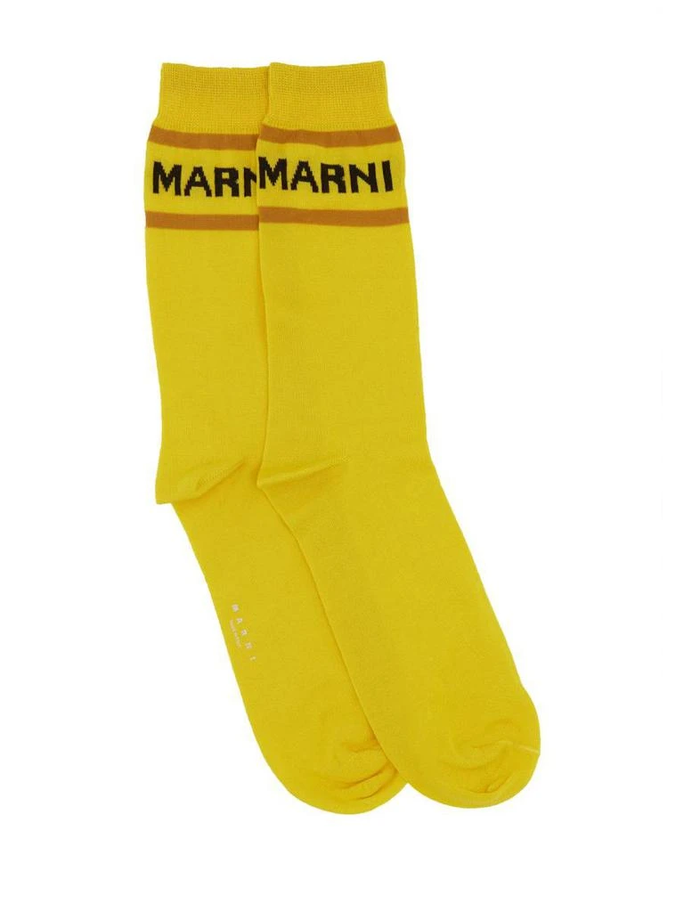 Marni Marni Socks With Logo 1