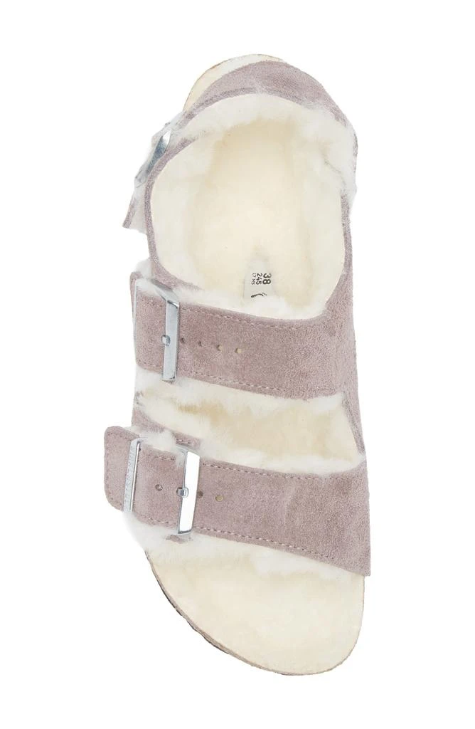Birkenstock Milano Genuine Shearling Slingback Sandal 5