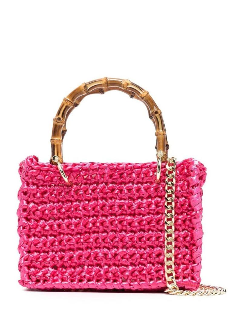 NA Fuchsia Meteora mini tote Bag