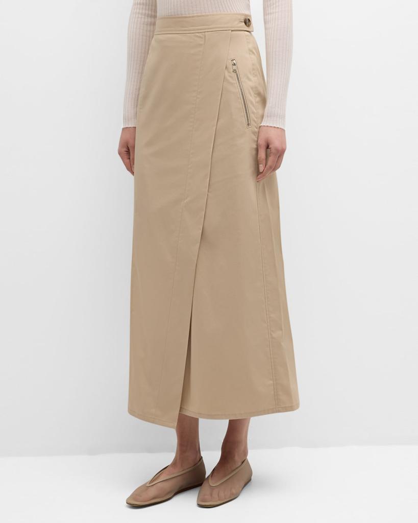 Adeam Marta Long Wrap Skirt