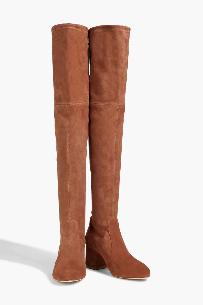Stuart Weitzman Flareland suede over-the-knee boots 2