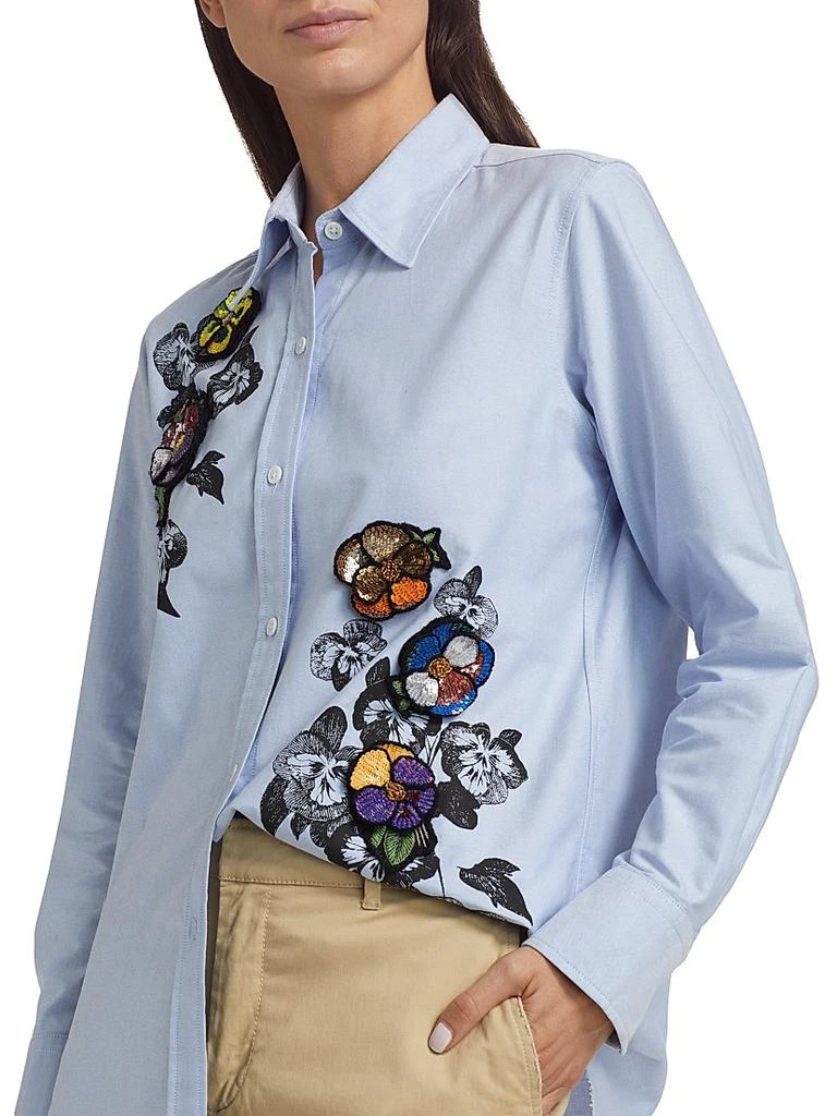 Libertine Pansies New Classic Shirt 6