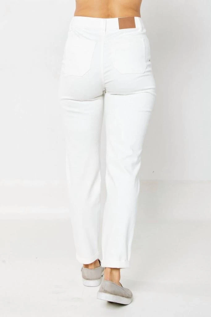 Judy Blue Judy Blue - High Waist Garment Dyed Cuffed Jogger Jean 3