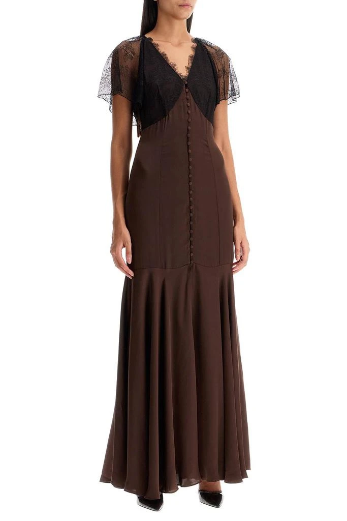 Lace Maxi V-neck Dress  On Sale Now with Up to 34% Off | Discover  Exclusive Deals & Savings at BeyondStyle  Authentic ROTATE Birger  Christensen dresses|rotate by birger christensen|women|female|clothing with  Limited-Time