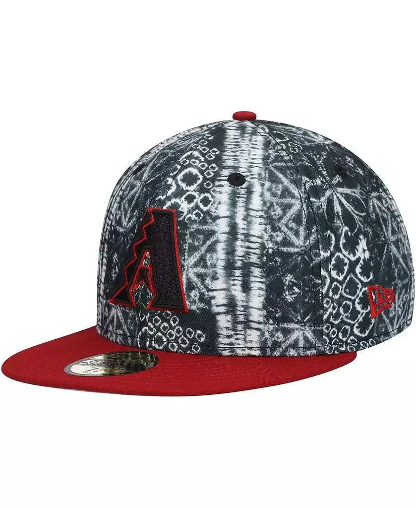New Era Men's Black Arizona Diamondbacks Sands 59FIFTY Fitted Hat 1