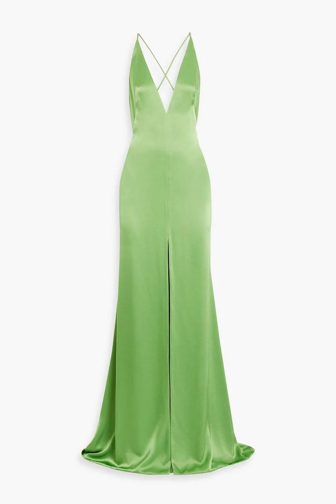 Costarellos Satin gown 1