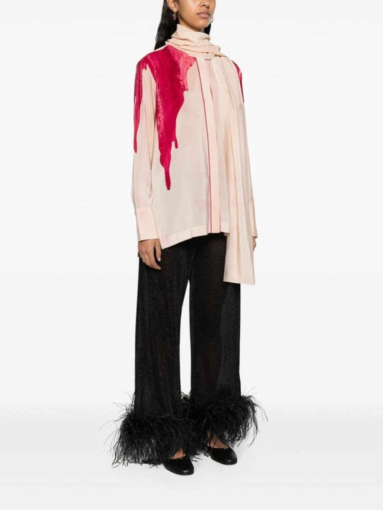 F.R.S For Restless Sleepers PRINTED CREPE DE CHINE SHIRT 2