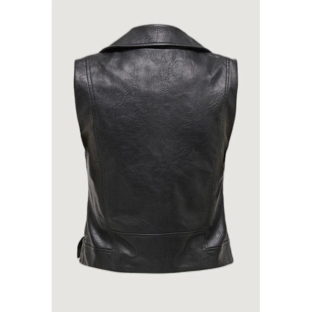ONLY Black Polyester Jackets & Coat 5