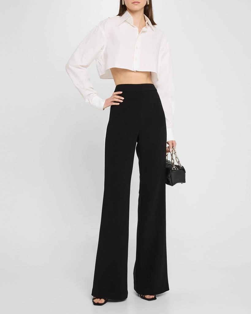 Sergio Hudson Bootleg Tuxedo Pants 2