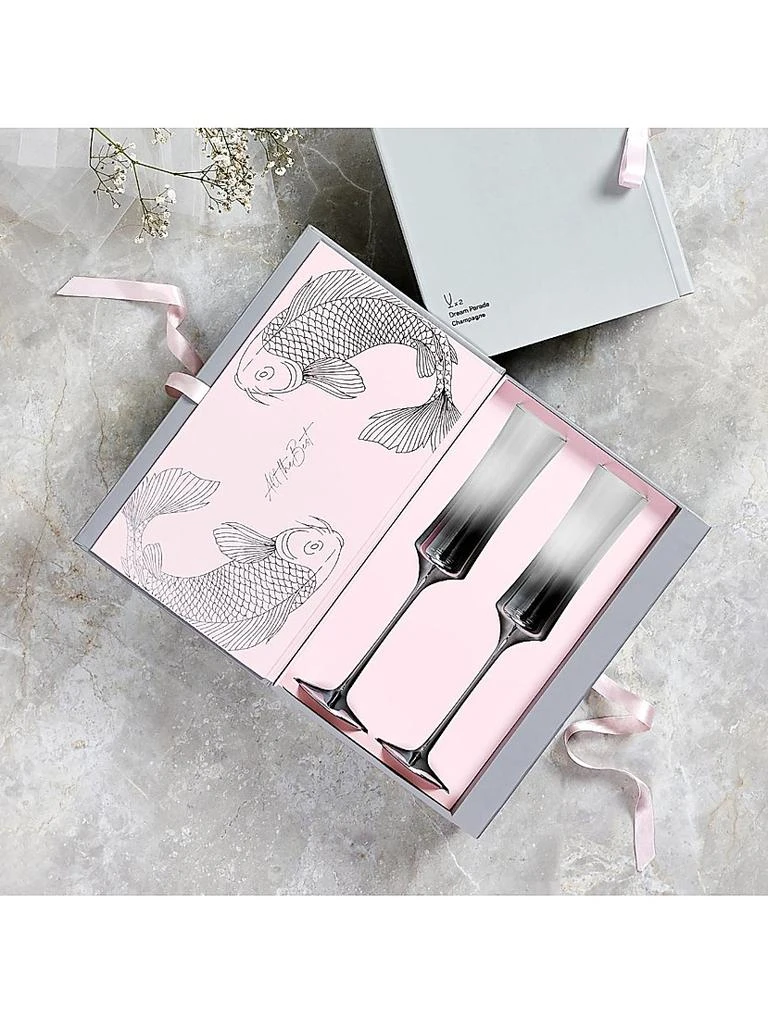 Nude Glass Dream Parade Champagne Glasses 2-Piece Set 3