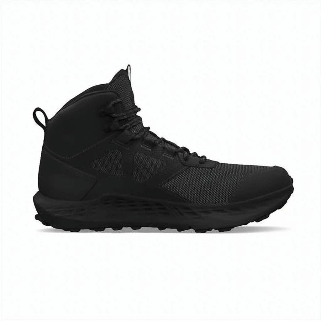 Altra High-Top Black Sneakers with Textured Mesh Upper 2