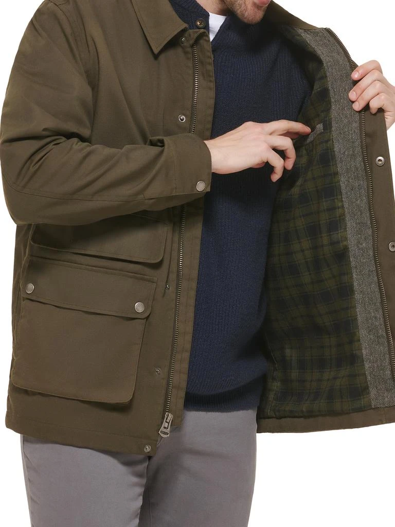 Cole Haan Waxed Rain Jacket 4