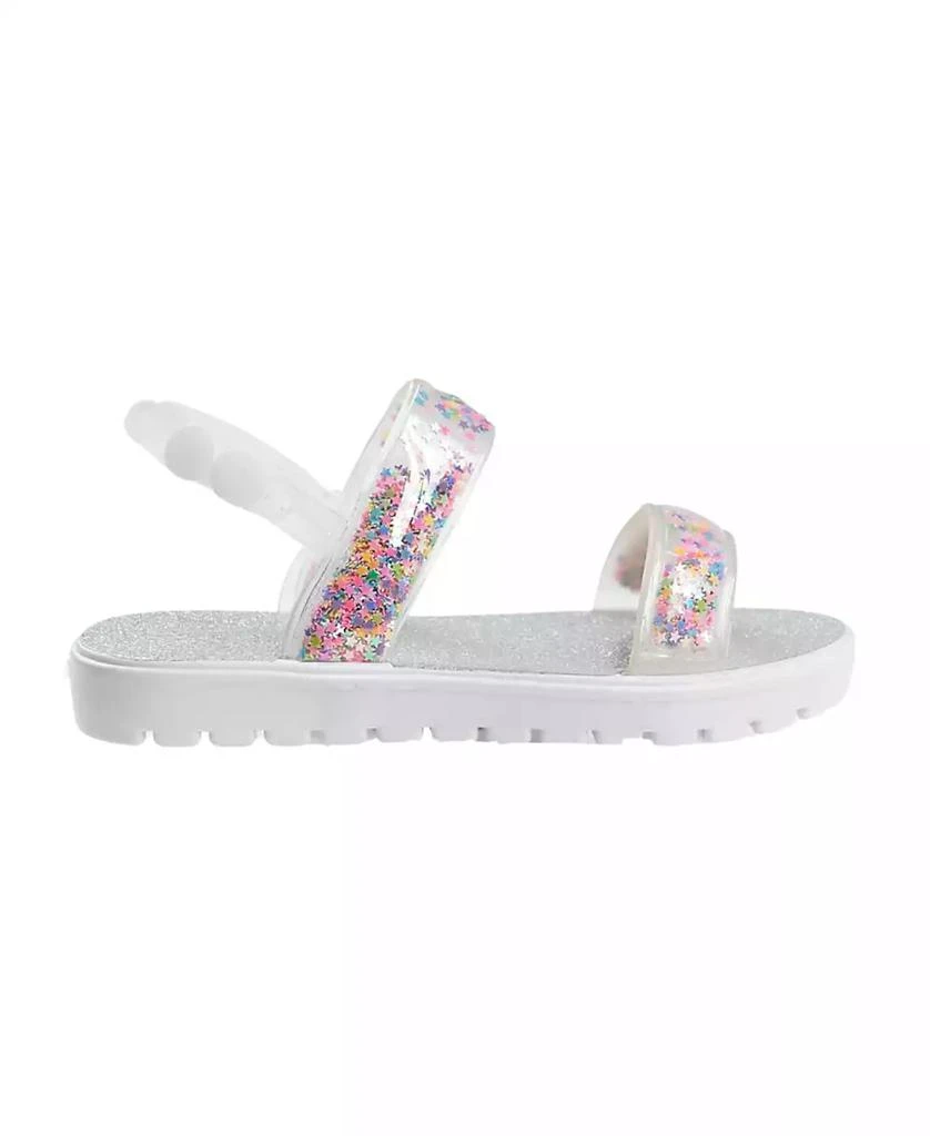 Bebe Toddler Girls Loose Glitter Straps Sandals 2