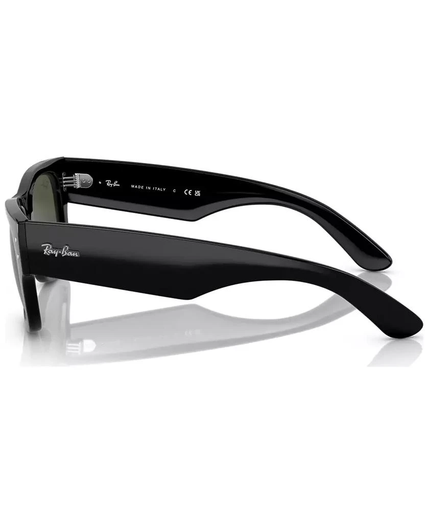 Ray-Ban Unisex Mega Wayfarer Low Bridge Fit Sunglasses RB0840SF 3
