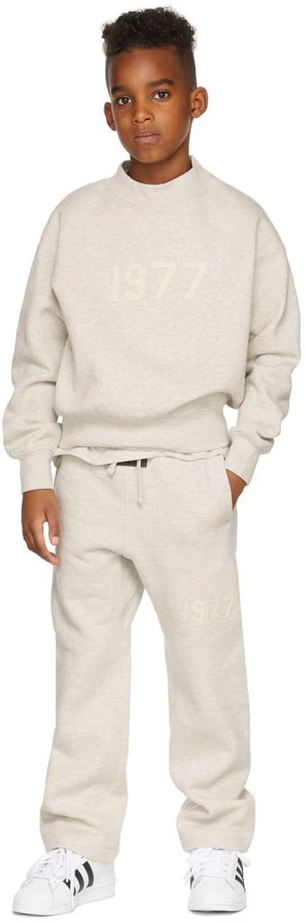 Essentials Kids Off-White '1977' Relaxed Lounge Pants 1