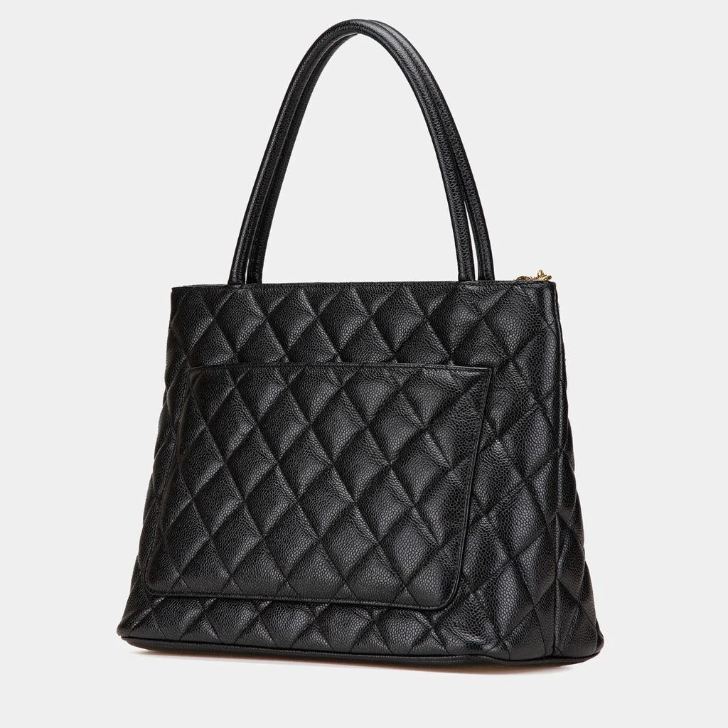 Chanel Chanel Black Caviar Medallion Tote  2