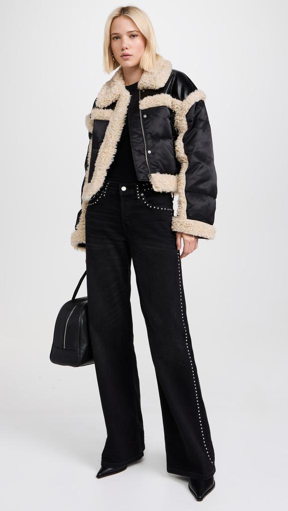 ★STAND STUDIO★ Mary Jacket Black Natural White 66309866989 STAND STUDIO Mary Jacket - Jackets - Compare Prices from 6+