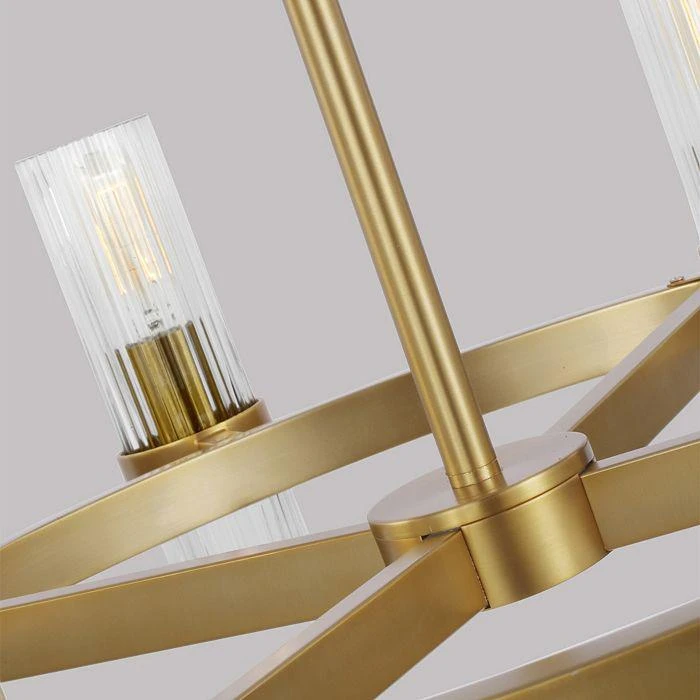 C&M by Chapman and Myers Chapman & Myers Geneva 8 Light Chandelier 4