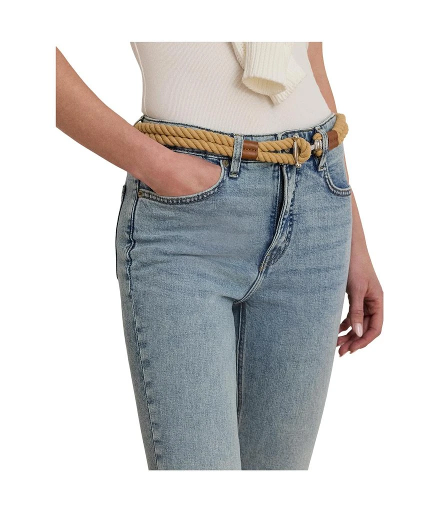 Ralph Lauren Petite High-Rise Straight Ankle Jeans in Alicia Wash 4